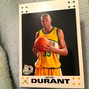 A well store Kevin Durant rookie card